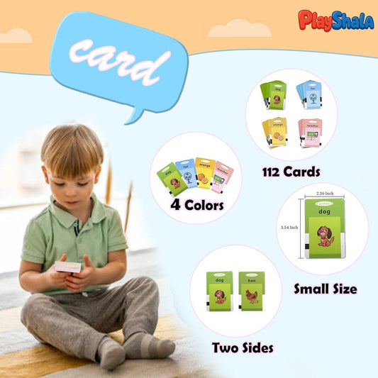 Playshala Talking Flash Cards (240 cards)