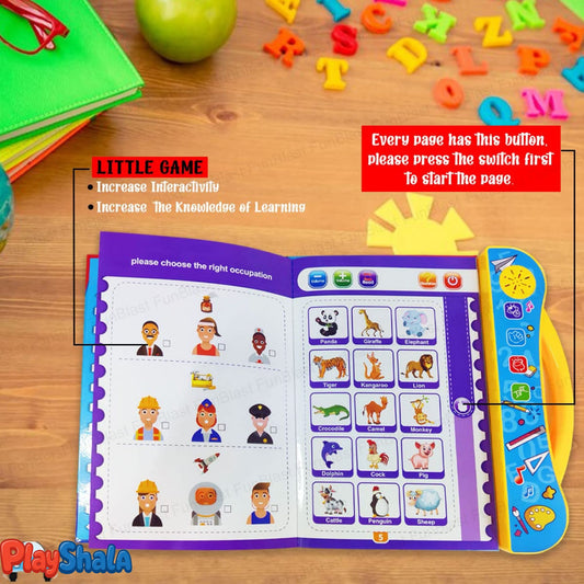 Playshala Smartplay Interactive Learning Book