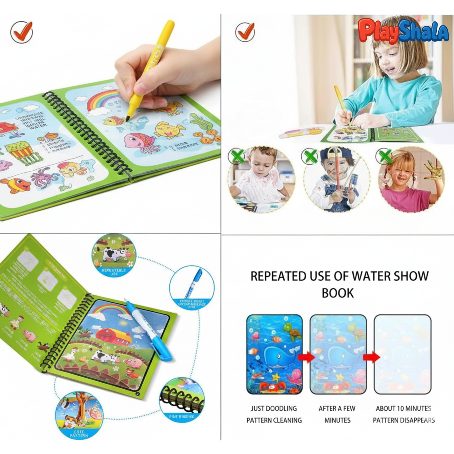 COMBO 1: 3-In-1 Learning & Art Combo