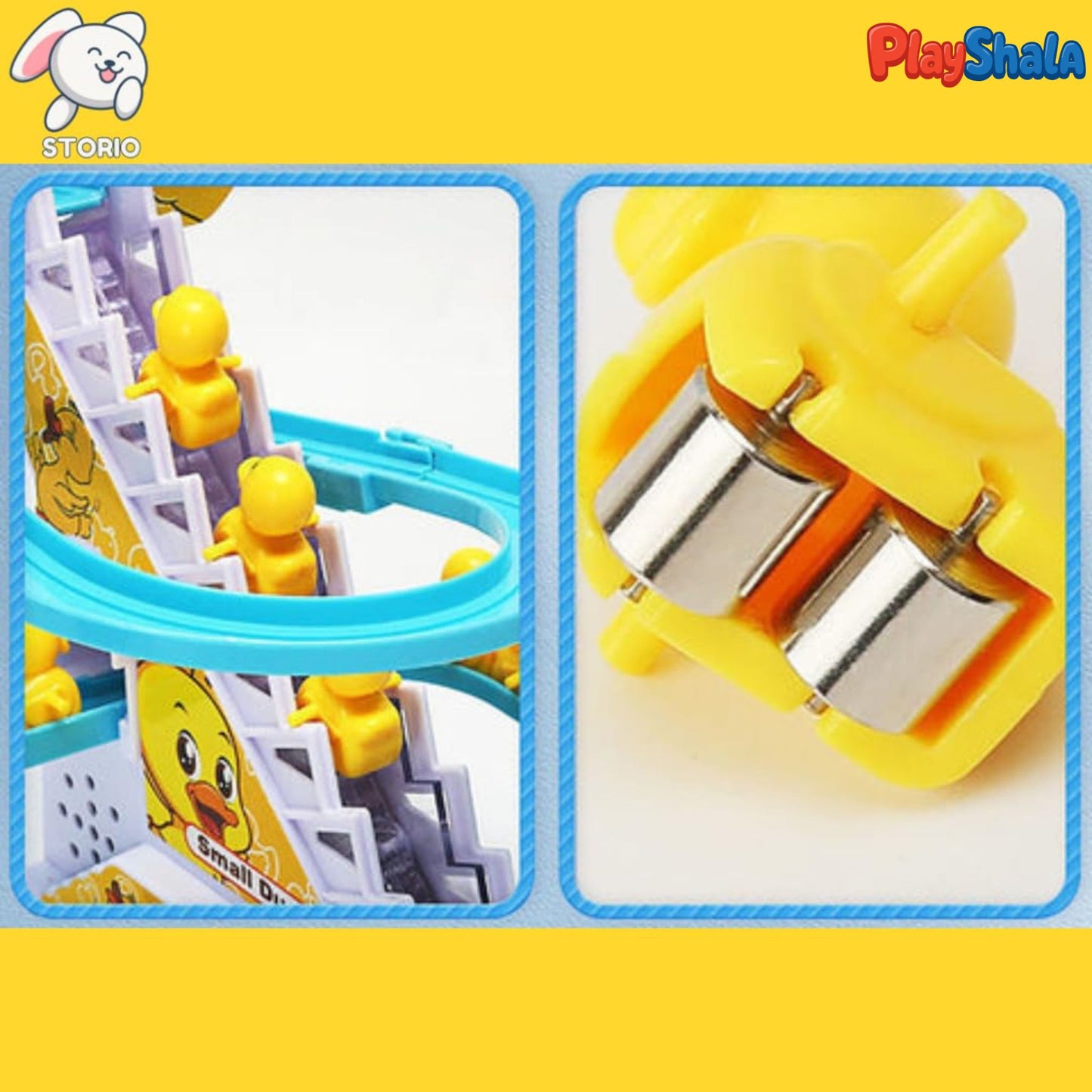 Playshala Climbing Duck Parade