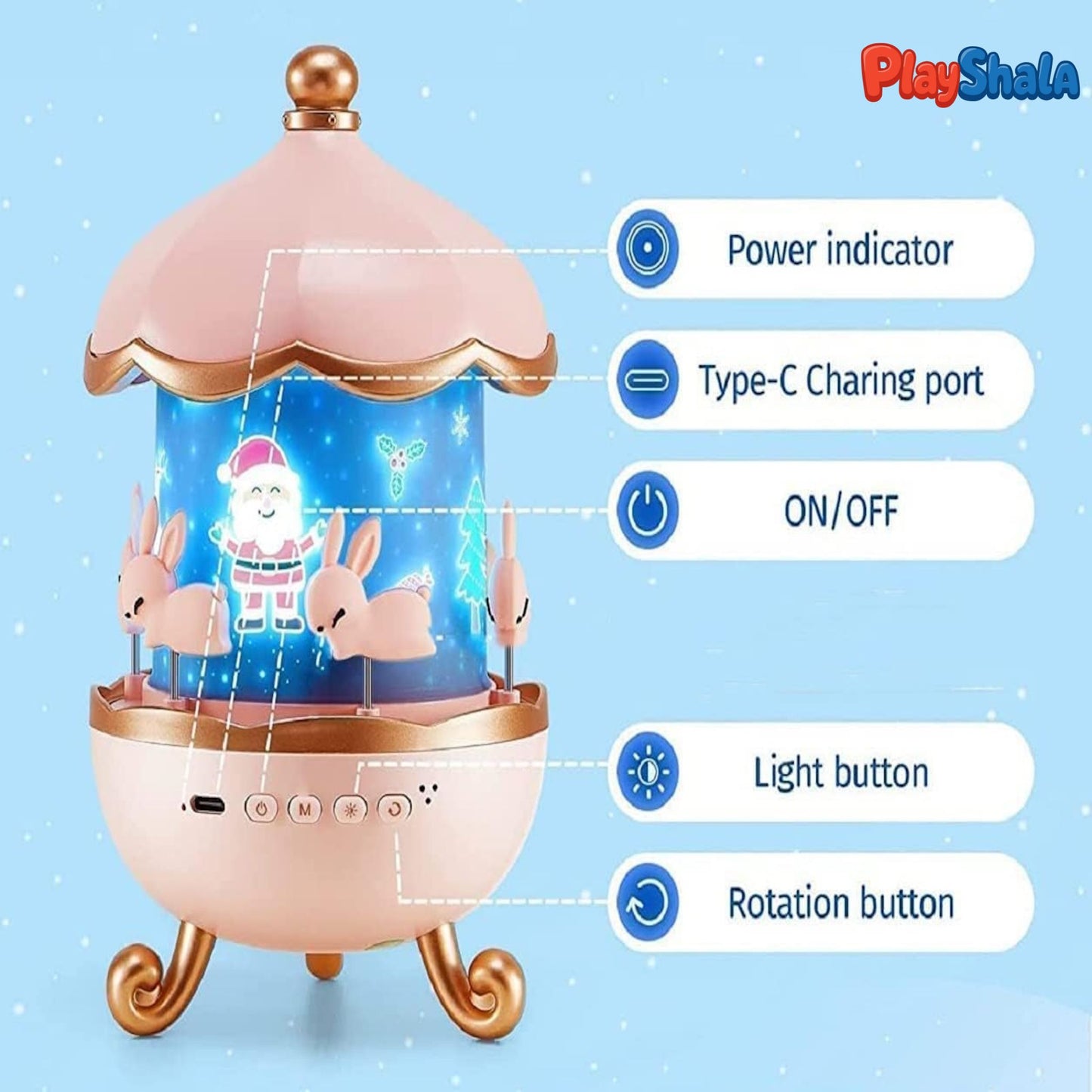 Playshala Bunny Night Lamp