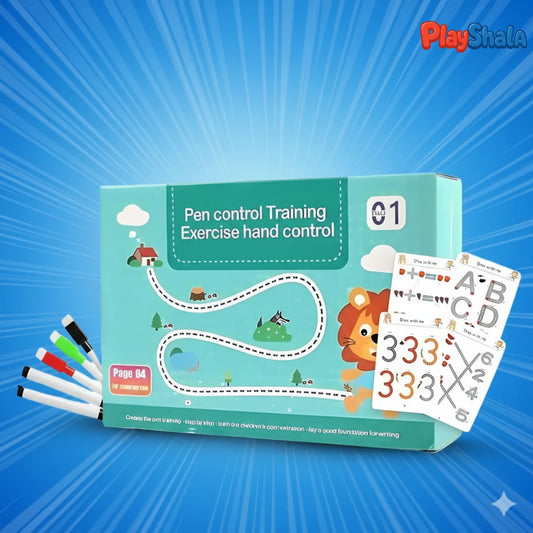Playshala Learnplay Handwriting Pen Control Training Book