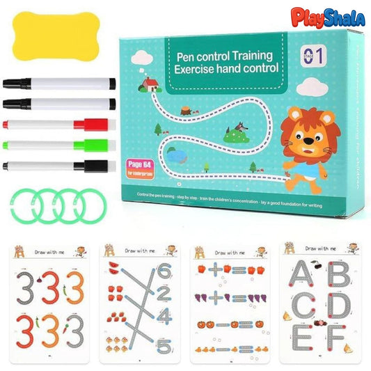 Playshala Learnplay Handwriting Pen Control Training Book