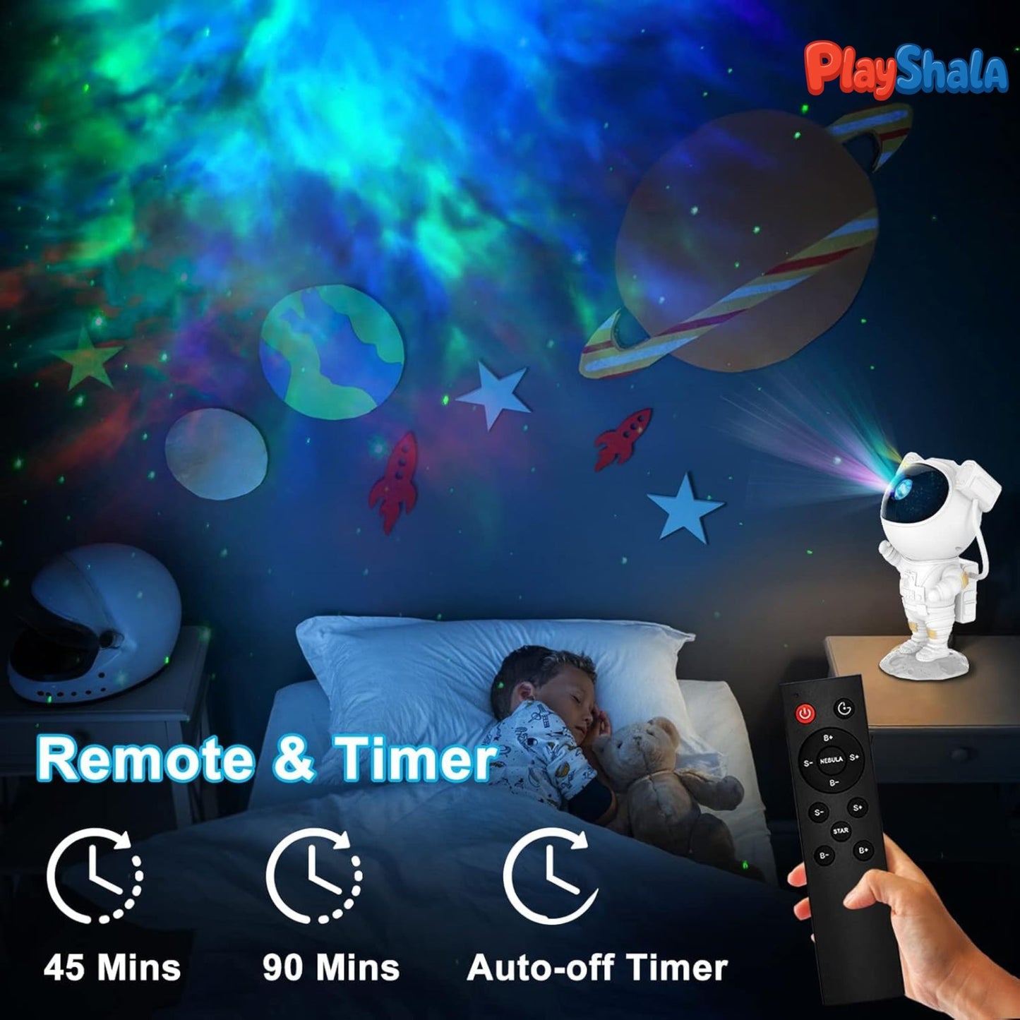 Playshala Astronaut Night Lamp