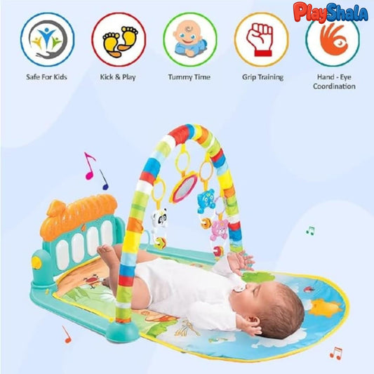 Playshala Gymplay Musical Piano Keyboard Activity Play Mat