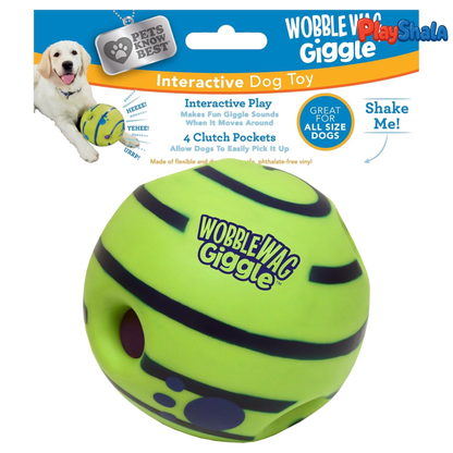 PlayShala Wobble Wag Giggle Ball
