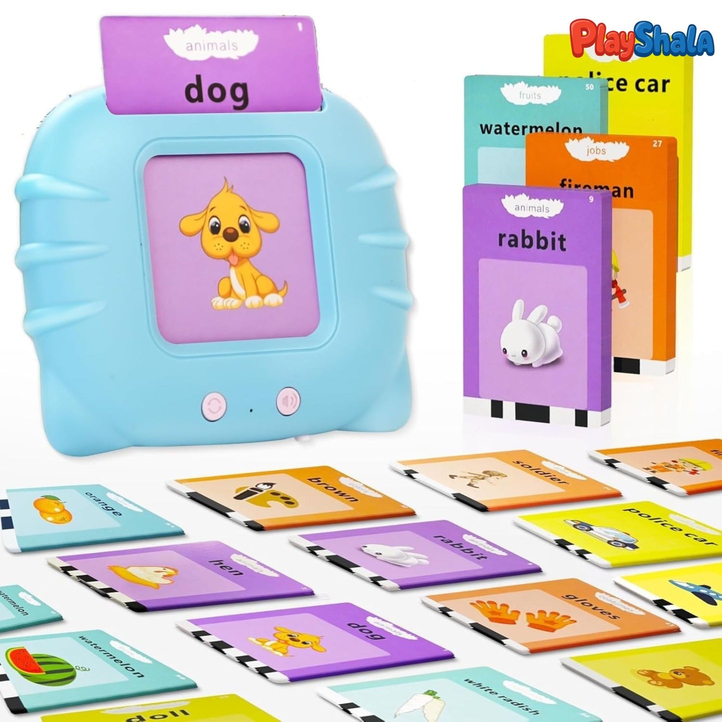 Playshala Talking Flash Cards (224 cards)
