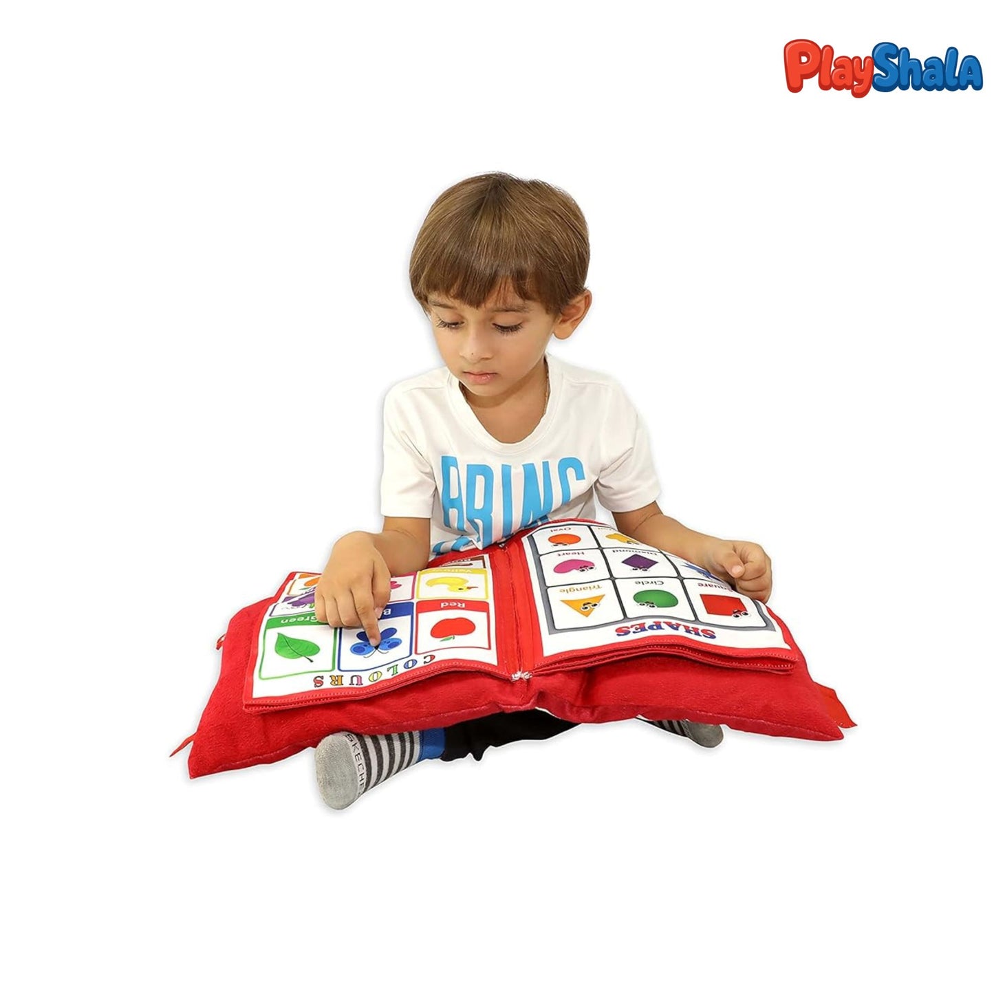 Playshala SmartLearn Cushion | Comfortable Learning for Infants