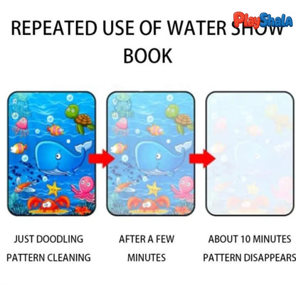 Playshala WaterPlay Magical Colouring Book (Pack of 4)