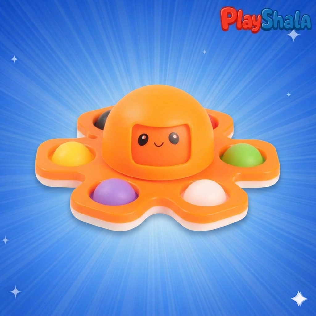 Playshala OctoSpin – Sensory Fidget Spinner