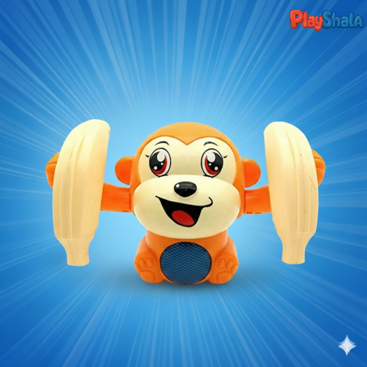 Playshala Funplay Clapping Monkey 360* Spin & Sound