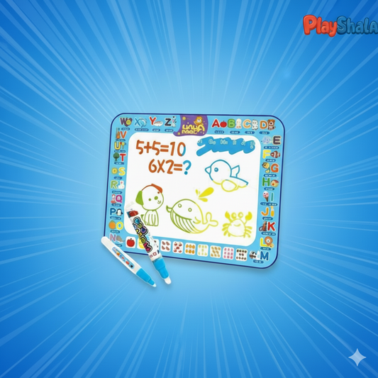 Playshala Water Doodle Mat | Mess-free Creative Learning Toy for Kids