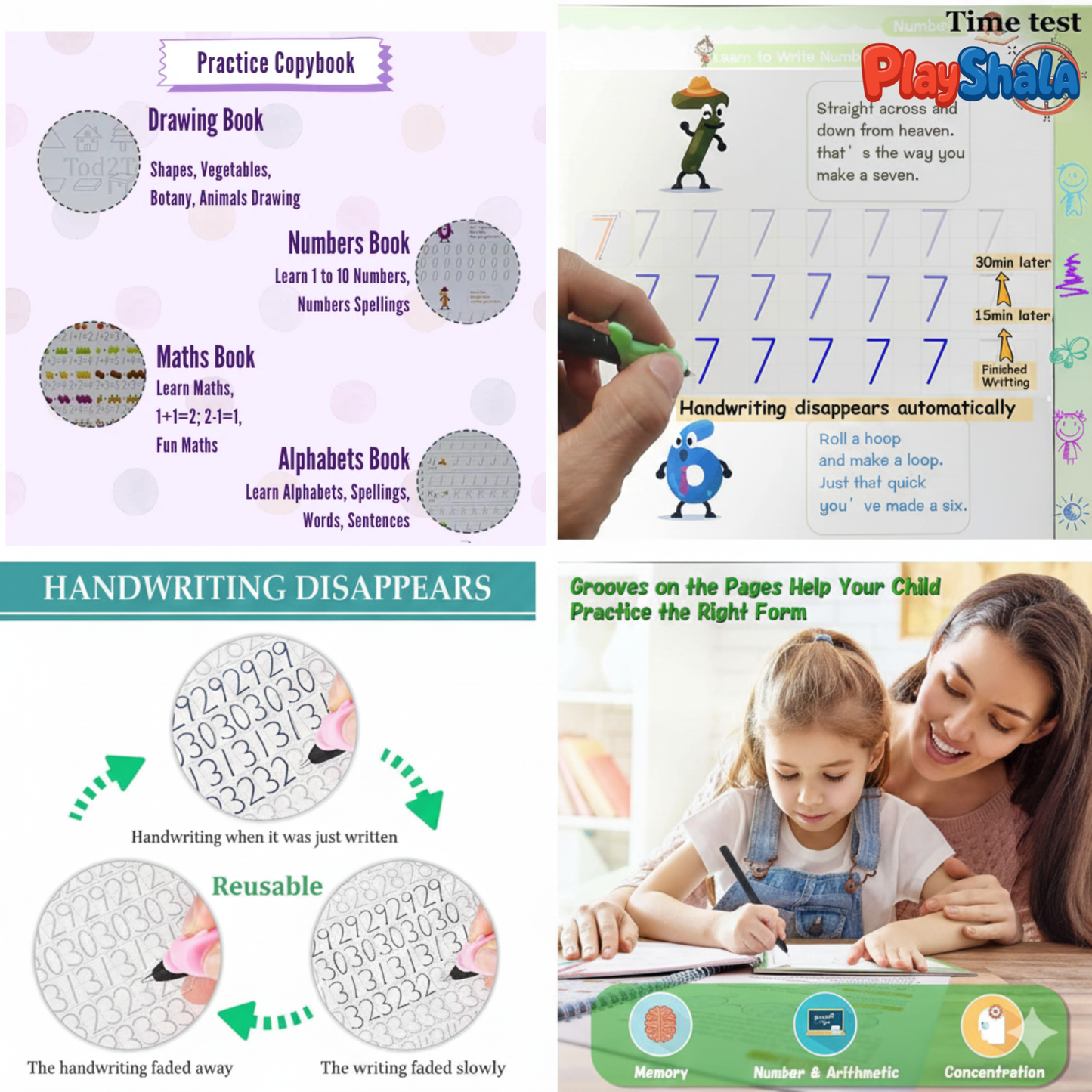 COMBO 1: 3-In-1 Learning & Art Combo