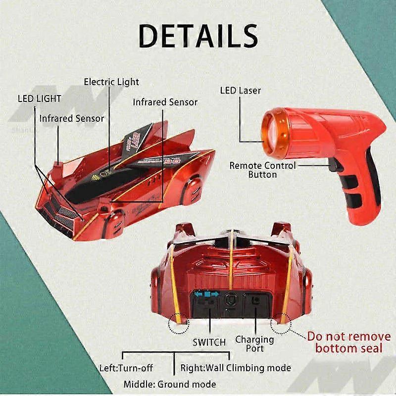 Playshala Laser Wall Climbing Car
