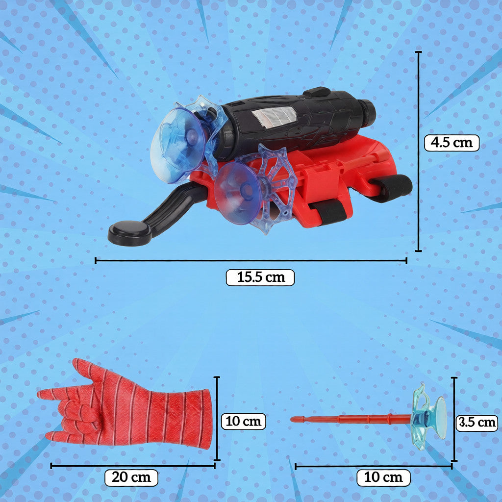 Playshala Spidey WebBlaster - Interactive Action-Packed Web Shooter for Little Superheroes