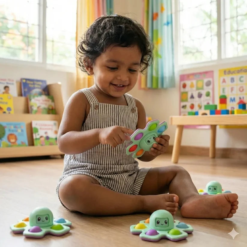 Playshala OctoSpin – Sensory Fidget Spinner