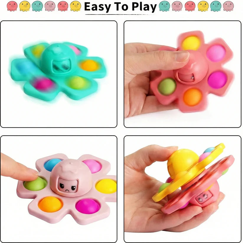 Playshala OctoSpin – Sensory Fidget Spinner
