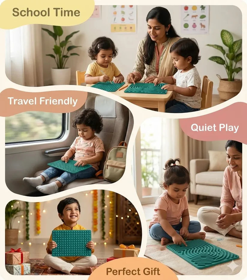 Playshala MindCalm Silicone Sensory Fidget Board